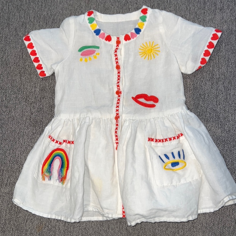 Stella McCartney 18 month old white dress toddler